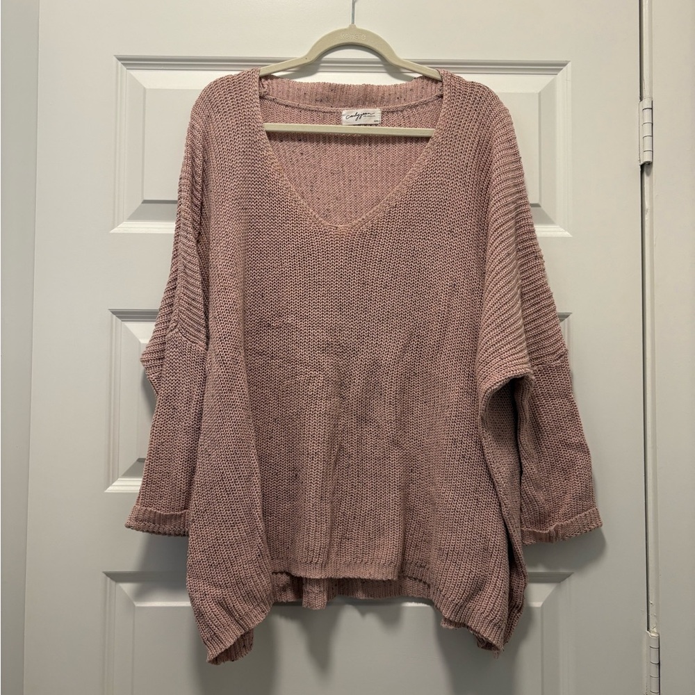 carly jean oversized sweater
